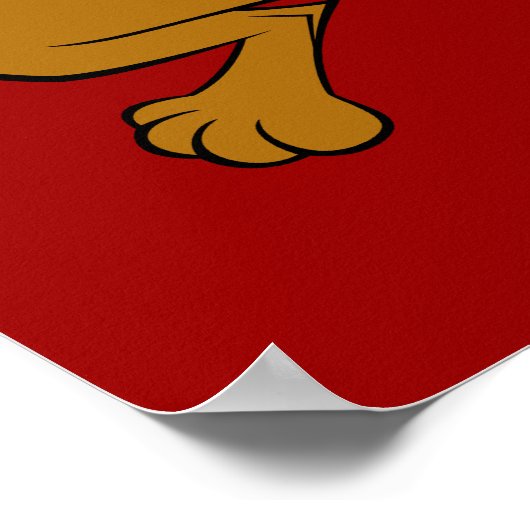 Pilgrim Scooby-Doo met Turkije Poster (Hoek)