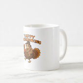 Pilgrim Sloth on Turkey Thanksgiving Classic T-Shi Koffiemok (Voorkant rechts)