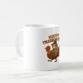 Pilgrim Sloth on Turkey Thanksgiving Classic T-Shi Koffiemok (Voorkant links)