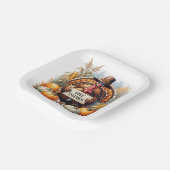 Pilgrim Spirit & Pumpkin Joy Papieren Bordje (Gebogen)