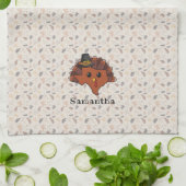 Pilgrim Texas Turkey All-Over Print Theedoek (Gevouwen)