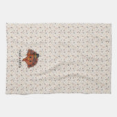 Pilgrim Texas Turkey All-Over Print Theedoek (Horizontaal)