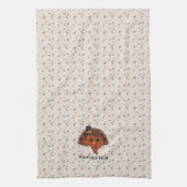 Pilgrim Texas Turkey All-Over Print Theedoek (Verticaal)