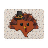 Pilgrim Texas Turkey Magneet (Horizontaal)