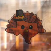 Pilgrim Texas Turkey Raamsticker (Vel 2)