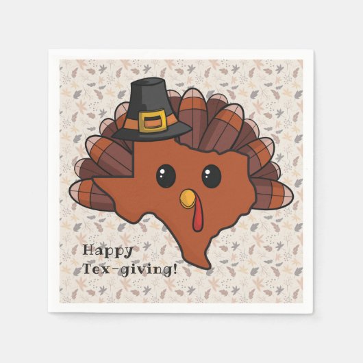 Pilgrim Texas Turkey Servet (Voorkant)