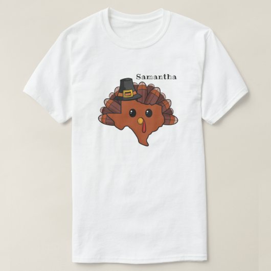 Pilgrim Texas Turkey T-shirt (Design voorkant)
