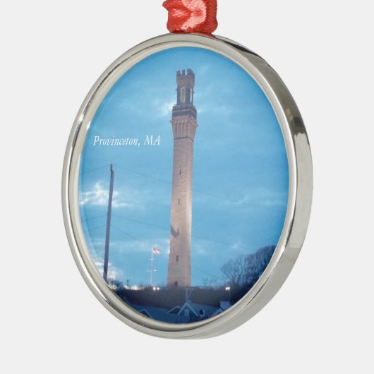 Pilgrim Tower, Provincetown, MA Ornament 1 (Links)
