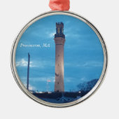 Pilgrim Tower, Provincetown, MA Ornament 1 (Voorkant)