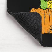 Pilgrim Trex Dinosaur Pumpkin Pie Thanksgiving Kin Muismat (Hoek)