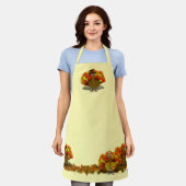 Pilgrim Turkey Thanksgiving Schort (Gedragen)