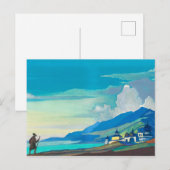 Pilgrim van de Radiant City van Nicholas Roerich Briefkaart (Voorkant / Achterkant)