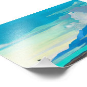 Pilgrim van Radiant City van Nicholas Roerich Foto Afdruk (Hoek)