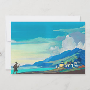 Pilgrim van Radiant City van Nicholas Roerich Kaart