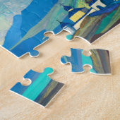 Pilgrim van Radiant City van Nicholas Roerich Legpuzzel (Zijkant)