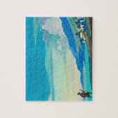 Pilgrim van Radiant City van Nicholas Roerich Legpuzzel (Verticaal)