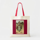 Pilgrim Woman  Thanksgiving Canvas tas (Voorkant)