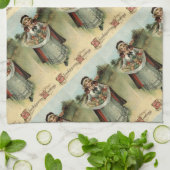 Pilgrim Woman  Thanksgiving Kitchen Towels Theedoek (Gevouwen)