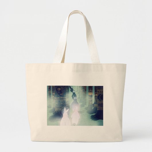 Pilgrimage 2012 grote tote bag (Voorkant)
