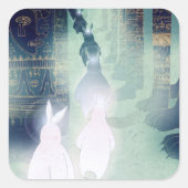 Pilgrimage 2012 vierkante sticker (Voorkant)