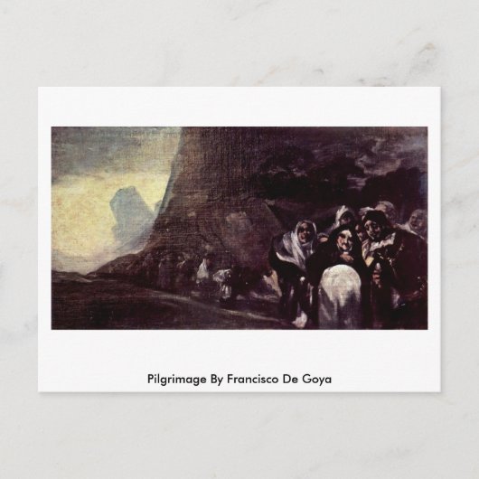 Pilgrimage door Francisco De Goya Briefkaart (Voorkant)