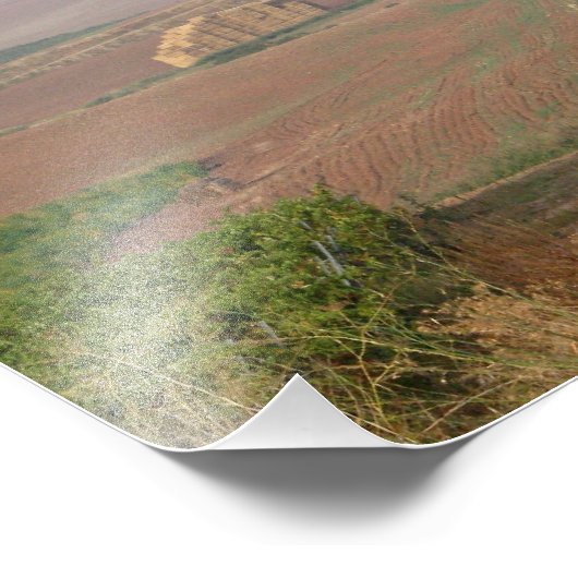 Pilgrims die 8x10 druk lopen foto afdruk (Hoek)