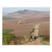 Pilgrims die 8x10 druk lopen foto afdruk (Voorkant)