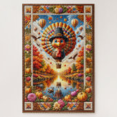 Pilgrim's Flight Turkey 1.014 stukjes puzzel (Verticaal)