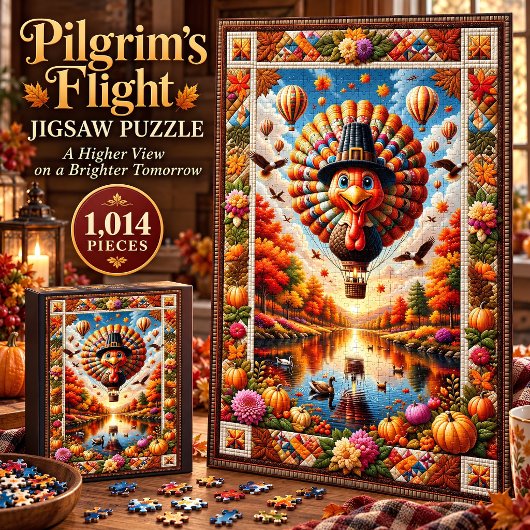 Pilgrim's Flight Turkey 1.014 stukjes puzzel