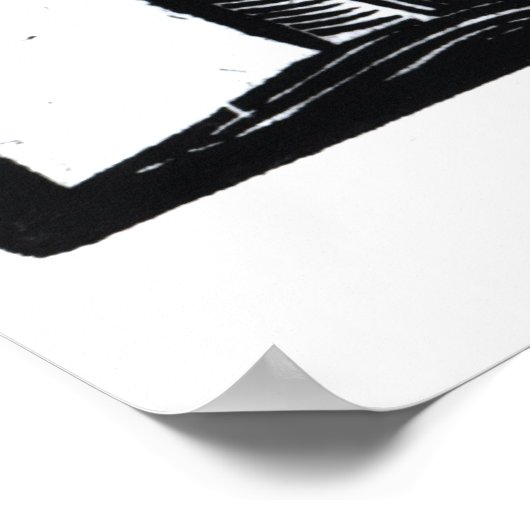 Pilgrims hebben de MayaBloem gevlogen Poster (Hoek)