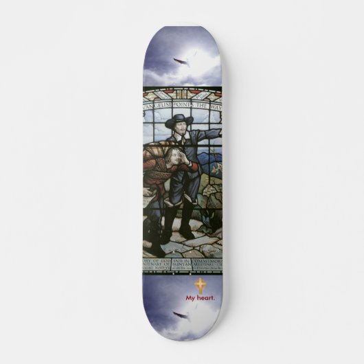 Pilgrims Progress (kruis mijn hart) Skateboard (Voorkant)