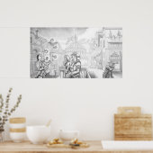 Pilgrims Progress Vanity Fair Poster (Keuken)