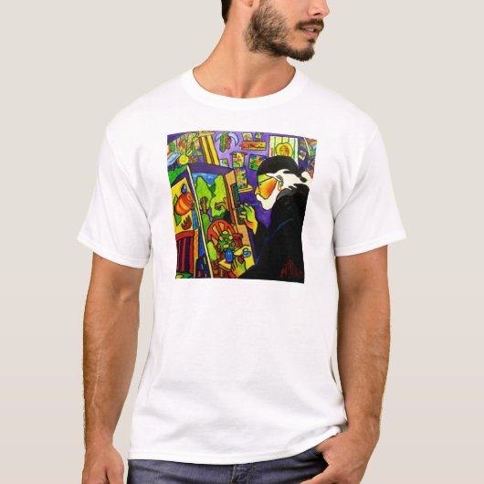 PILIERO Selfportret T-shirt (Voorkant)