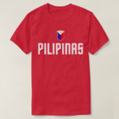 Pilipinas Basketball Draag Gilas Filipijnen Casual T-shirt (Design voorkant)