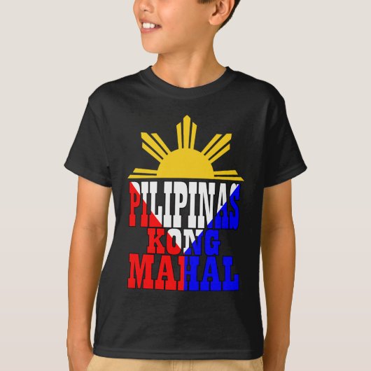 pilipinas kong mahal 3 t-shirt (Voorkant)