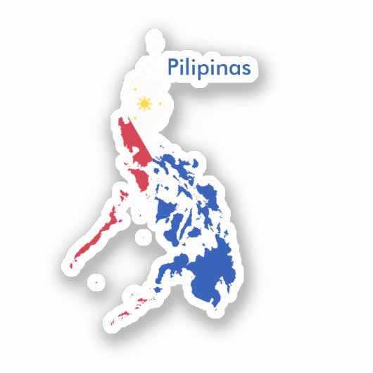 Pilipinas Sticker (Voorkant)