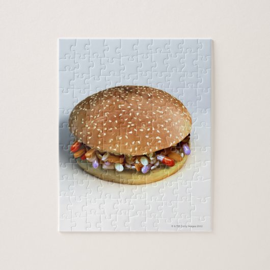 Pill Burger Legpuzzel (Verticaal)