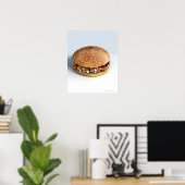 Pill Burger Poster (Thuiskantoor)