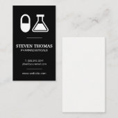 Pill en bekerglas | Apotheker Visitekaartje (Voorkant / Achterkant)