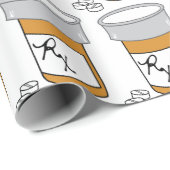 Pill Fles Cadeaupapier (Rol Hoek)