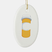 Pill Fles Keramisch Ornament (Rechts)