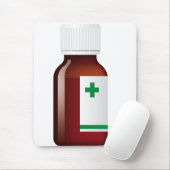 Pill Fles Muismat (Met muis)