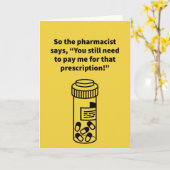 Pill Owe Talk - Jubileum Kaart (Gele Bloem)