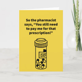 Pill Owe Talk - Jubileum Kaart