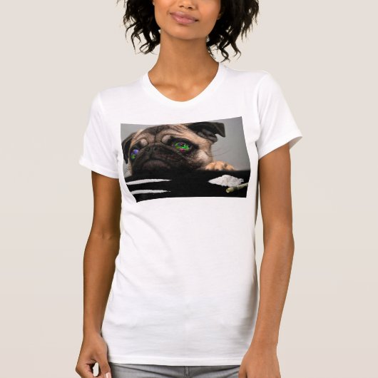Pill Poppin' Pug Tank (Voorkant)