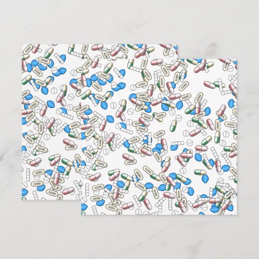 Pill Sprinkles Pattern (Voorkant / Achterkant)