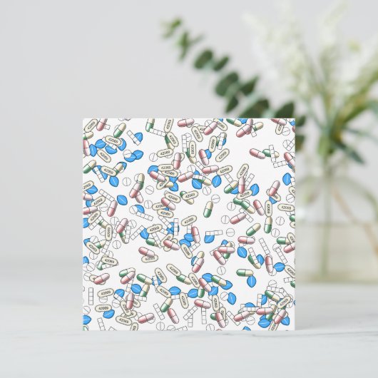 Pill Sprinkles Pattern (Staand voorkant)