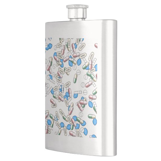 Pill Sprinkles Pattern Flacon (Links)