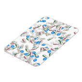 Pill Sprinkles Pattern Magneet (Linkerzijde)