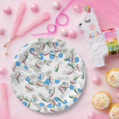 Pill Sprinkles Pattern Papieren Bordje (Feest)